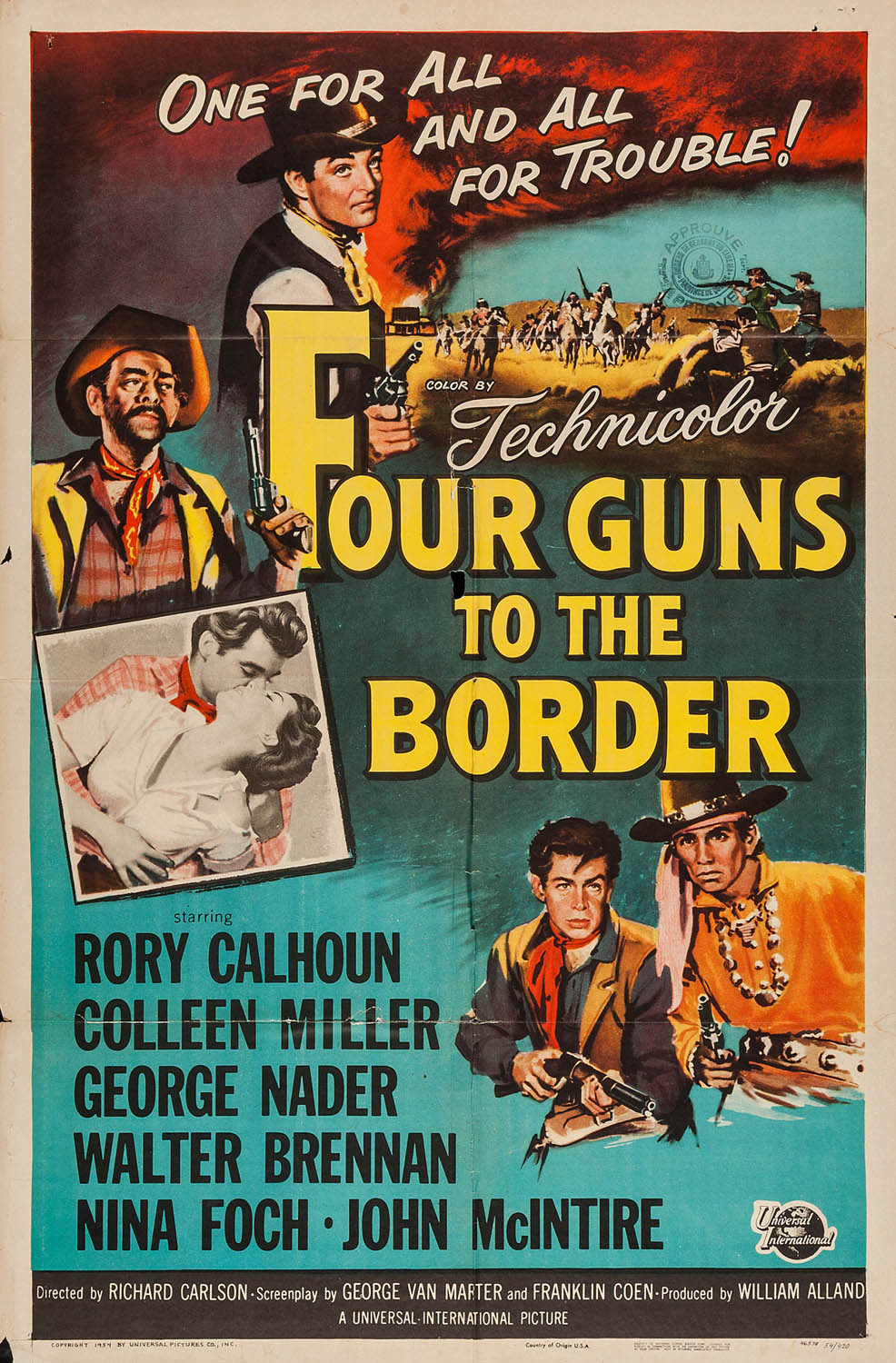 FOUR GUNS TO THE BORDER